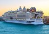 Royal Caribbean's Star of the Seas docked