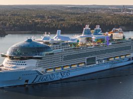 Legend of the Seas sea trials