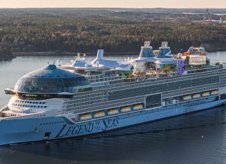 Legend of the Seas sea trials