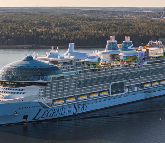 Legend of the Seas sea trials