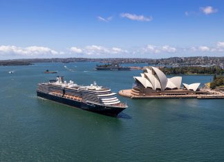 Roundtrip Cruise From Florida Will Visit Bora Bora, Australia, Asia and Antarctica Holland America line in Sydney
