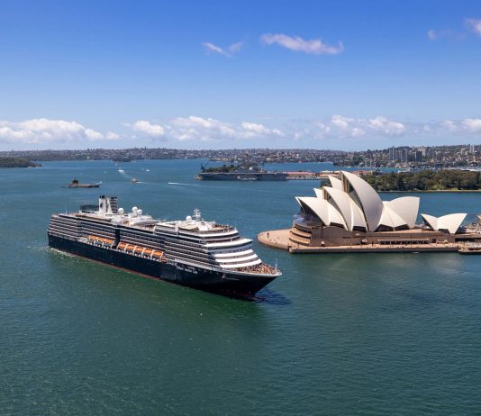 Holland America line in Sydney