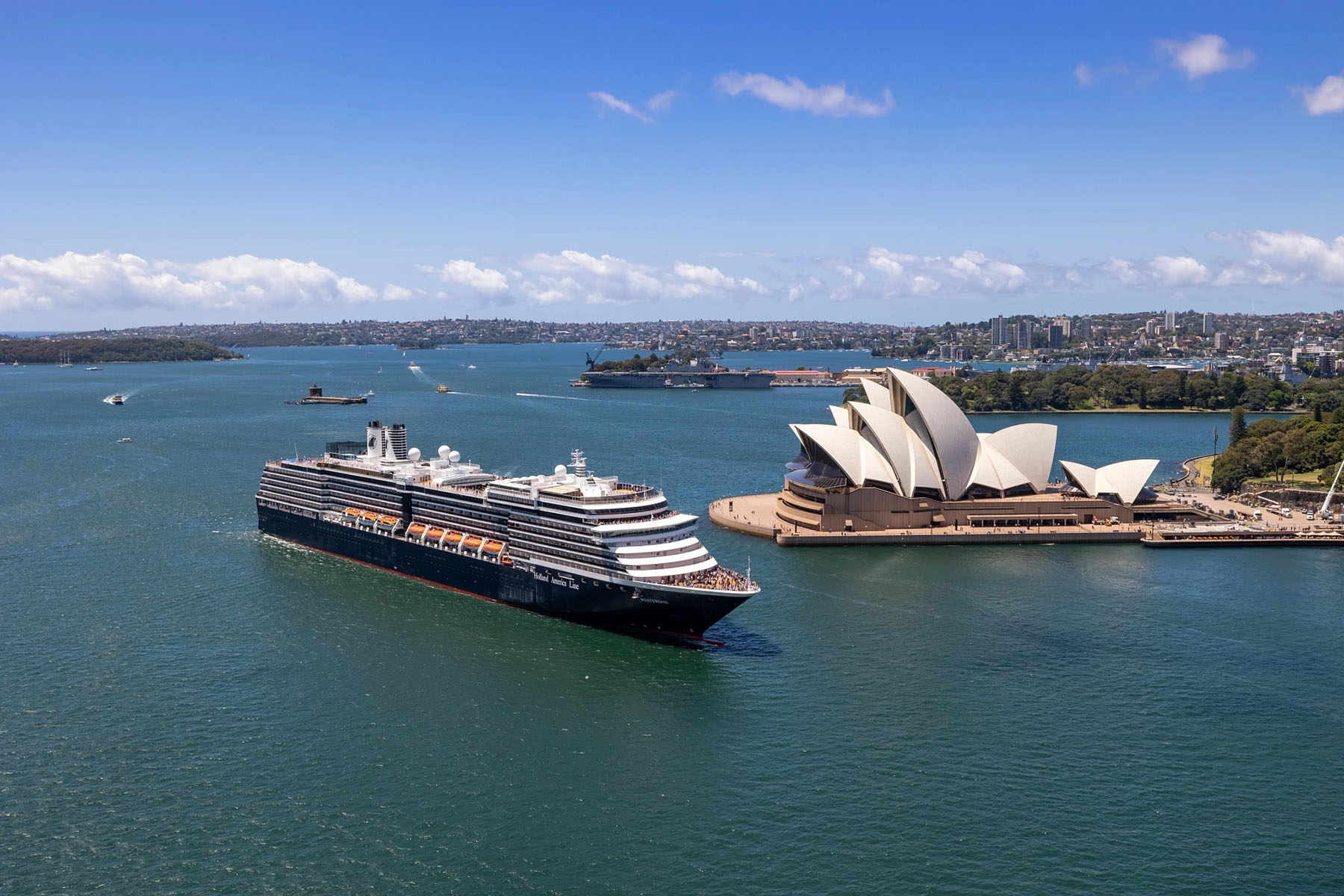 Holland America line in Sydney