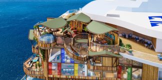 ultimate treehouse on her of the seas