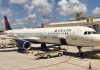 Delta airplane