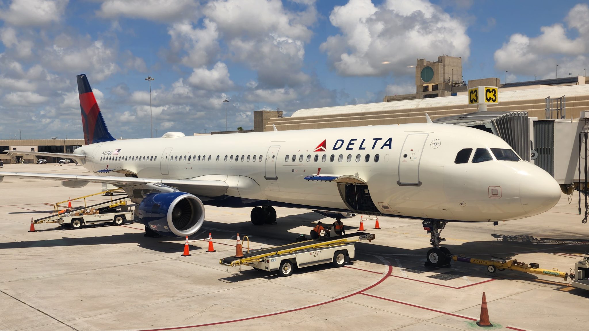 Delta airplane