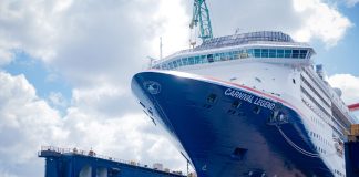 Carnival Cruise Ships Are Getting an American Themed Bow Crest Carnival Legend