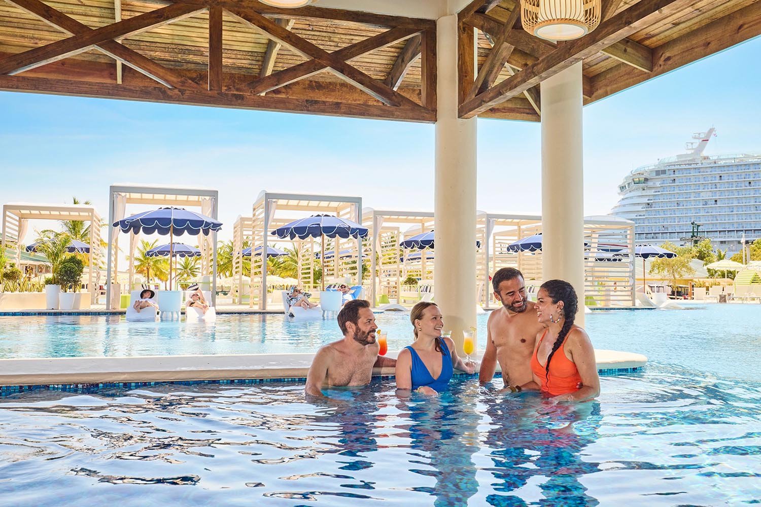 swim up bar