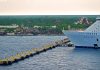 Royal Caribbean Allure of the Seas at Costa Maya cruise port
