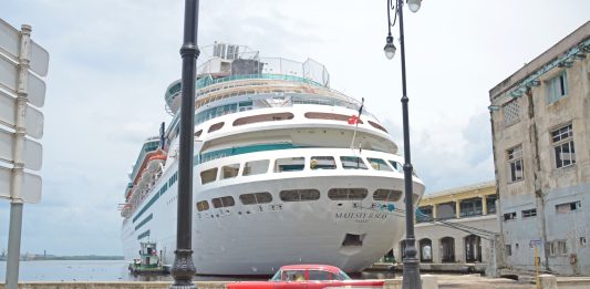 Royal Caribbean Majesty of the Seas in Cuba