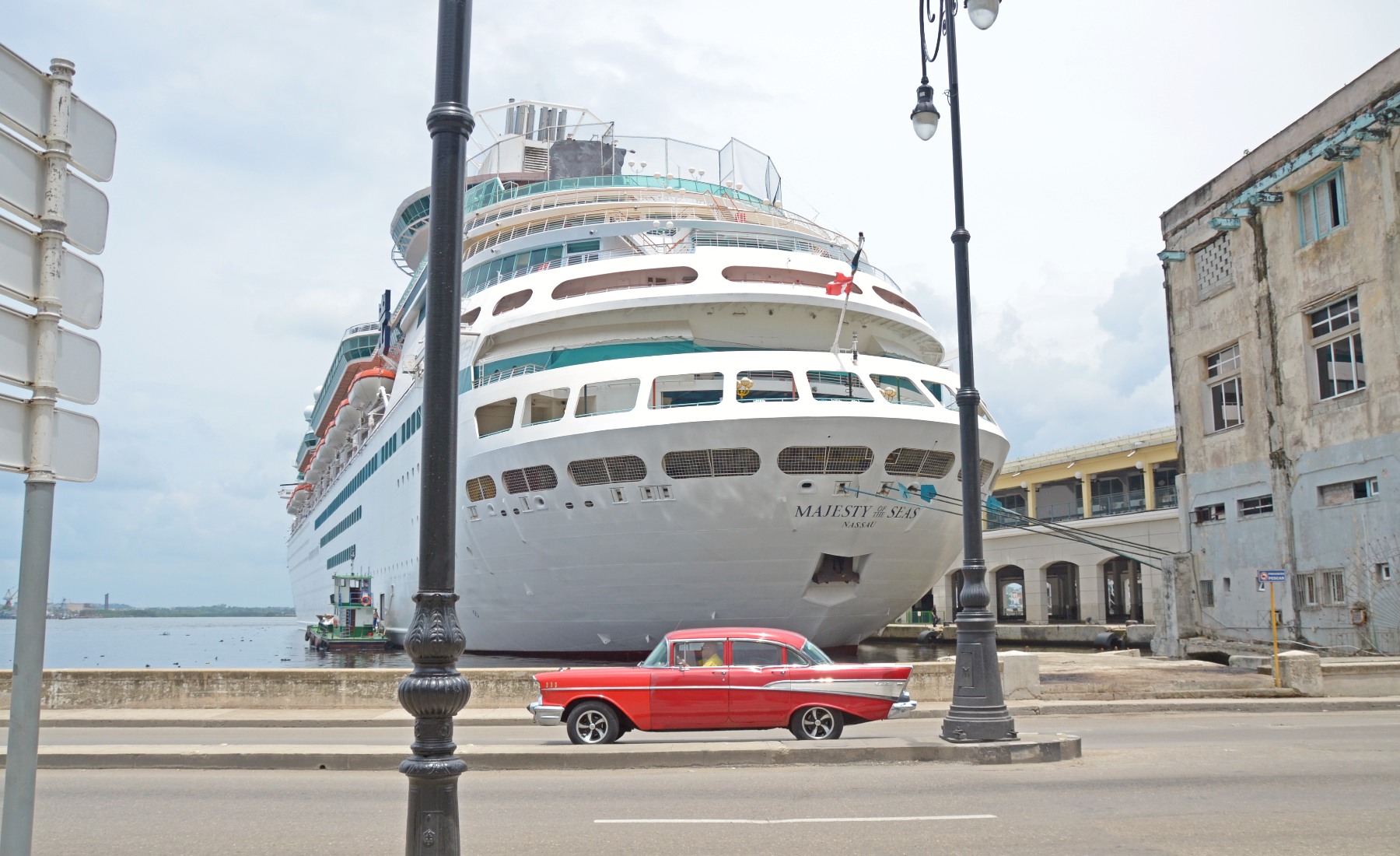 Royal Caribbean Majesty of the Seas in Cuba