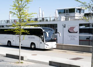 Viking's electric bus