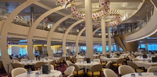 dining room Holland America Line