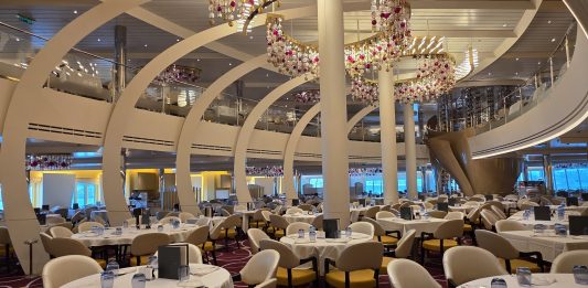 dining room Holland America Line