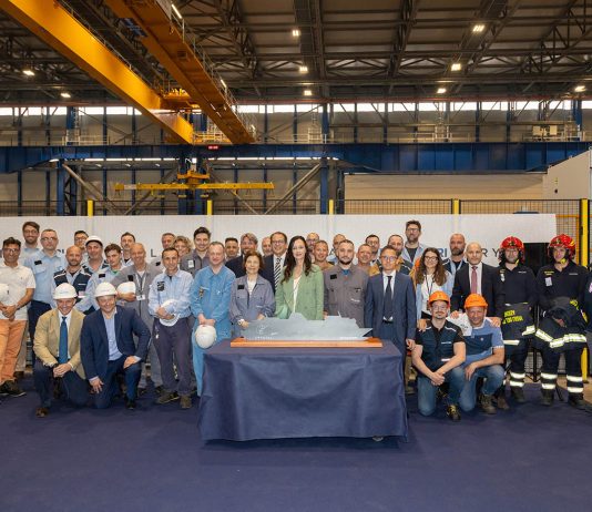 First Piece of Steel Cut for New Cruise Ship, Crystal Grace crystal grace steel