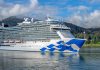Discovery Princess cruise ship in Juneau Alaska