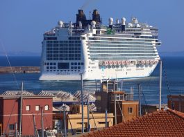 Norwegian Epic sailing out of CATANIA, ITALY