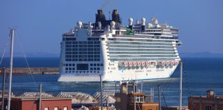 Norwegian Epic sailing out of CATANIA, ITALY