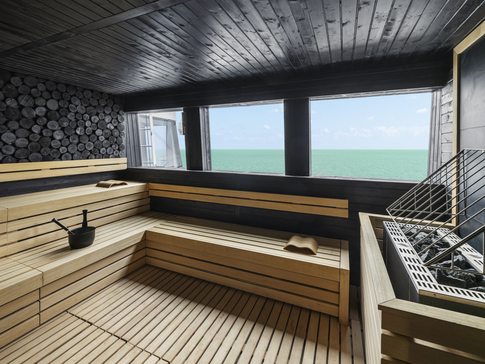 Charcoal Sauna - Norwegian Jade and Norwegian Gem