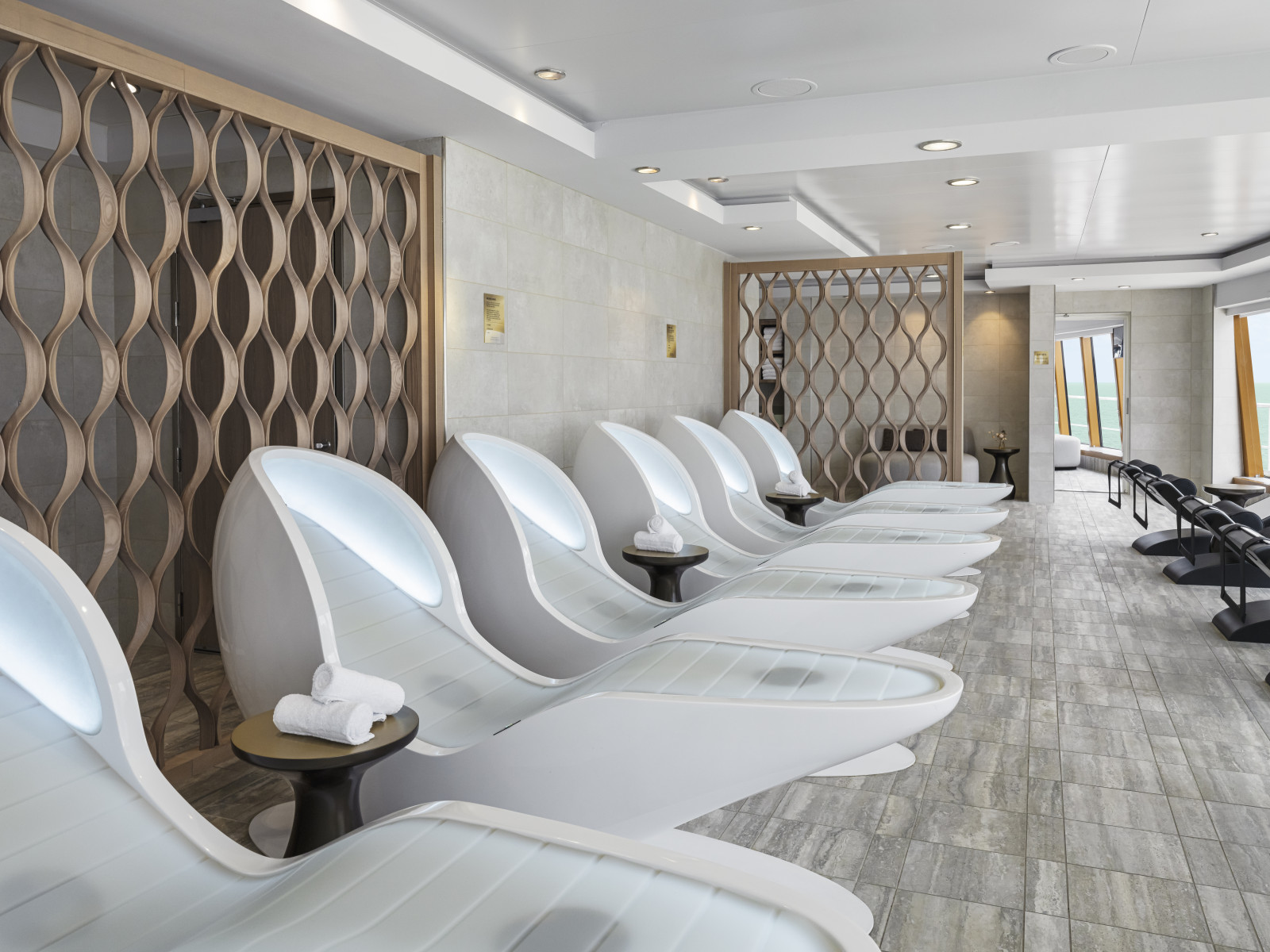 Four Senses Loungers - Norwegian Jade and Norwegian Gem