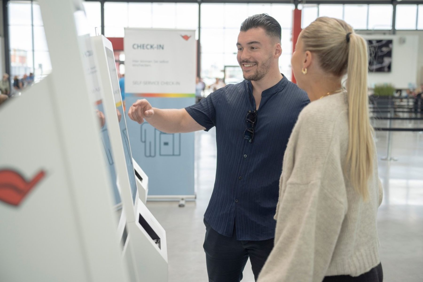 AIDA Cruises tests out new self check-in terminals