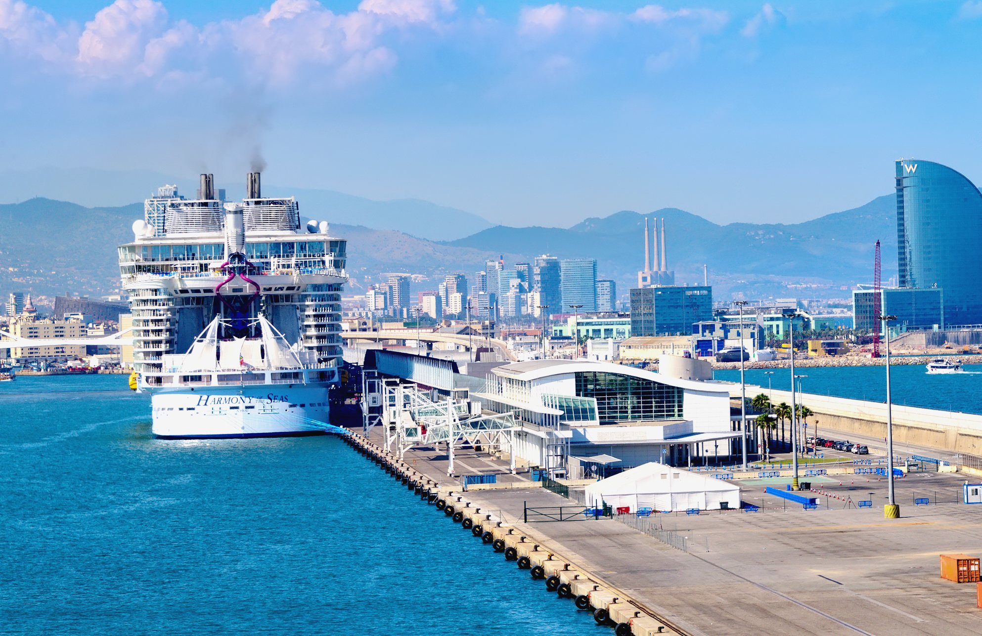 Barcelona cruise port