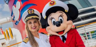 Disney Cruise Line Names First Ever Female Captain to Lead Disney Wish Captain Maria Gotor, Captain of Disney Wish