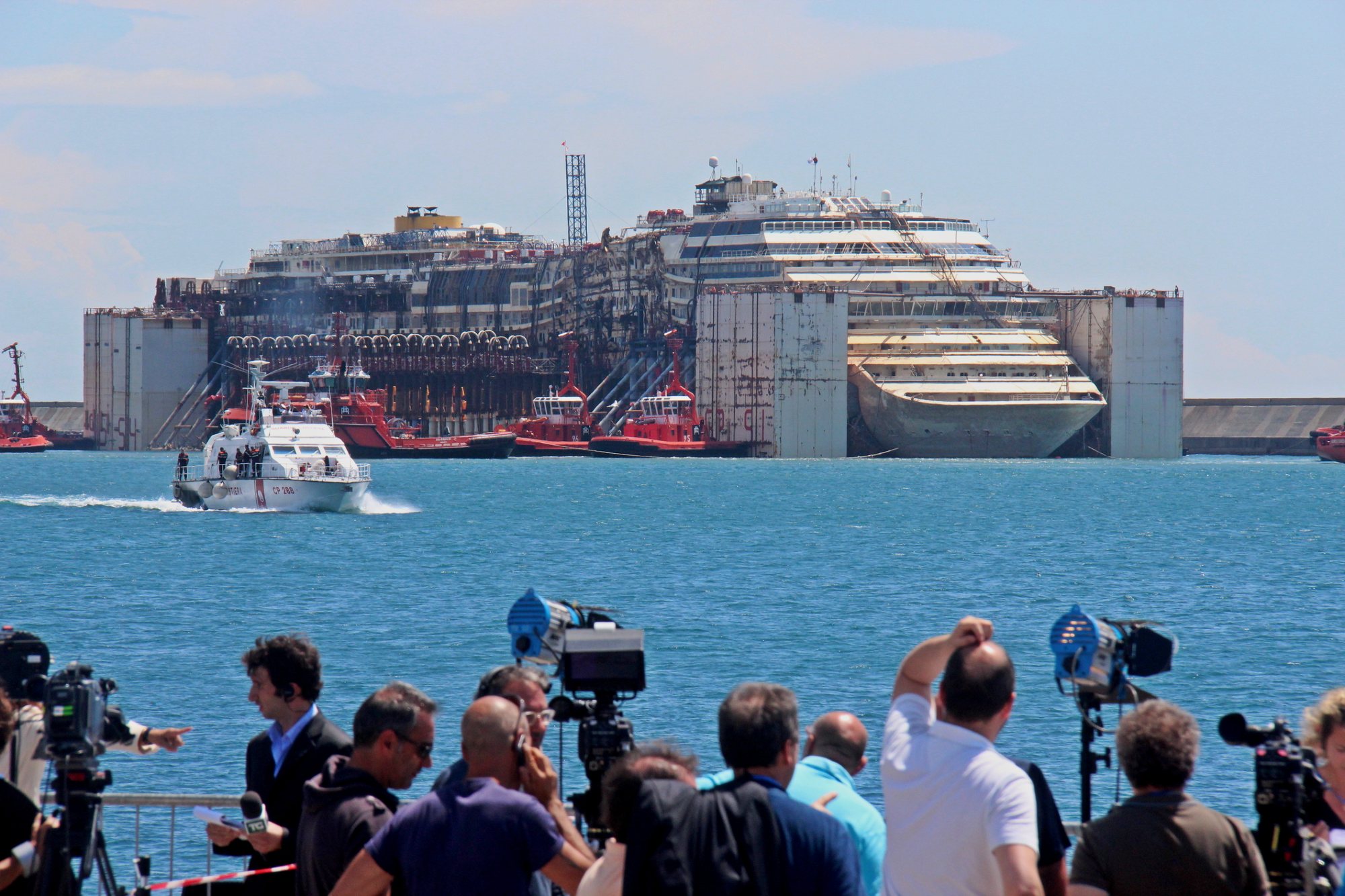 Costa Concordia salvage operation