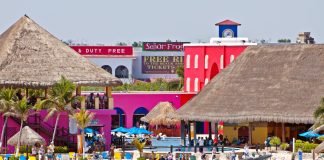 Costa Maya cruise port area