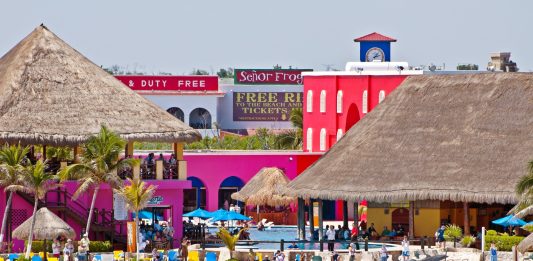 Costa Maya cruise port area