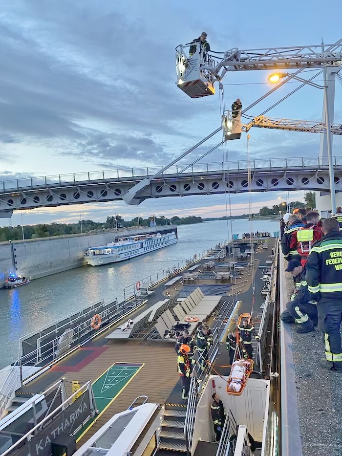 Danube river cruise ship collision