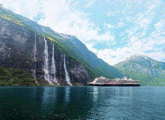 Holland America Norway fjord