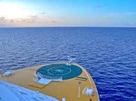 The Unofficial “Third Form of ID” You Might Need on Your Next Cruise cruise ship forward now and helicopter pad