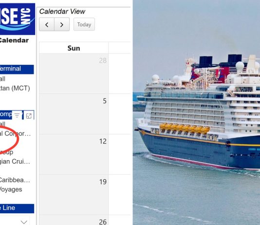 Is a Disney Cruise Ship Coming Back to NYC? New Website Clues Creating Big Buzz NYC cruise port schedule and Disney Cruise Line