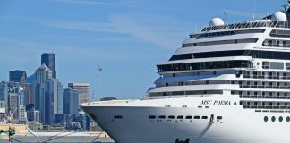 MSC Poesia in Port of Seattle