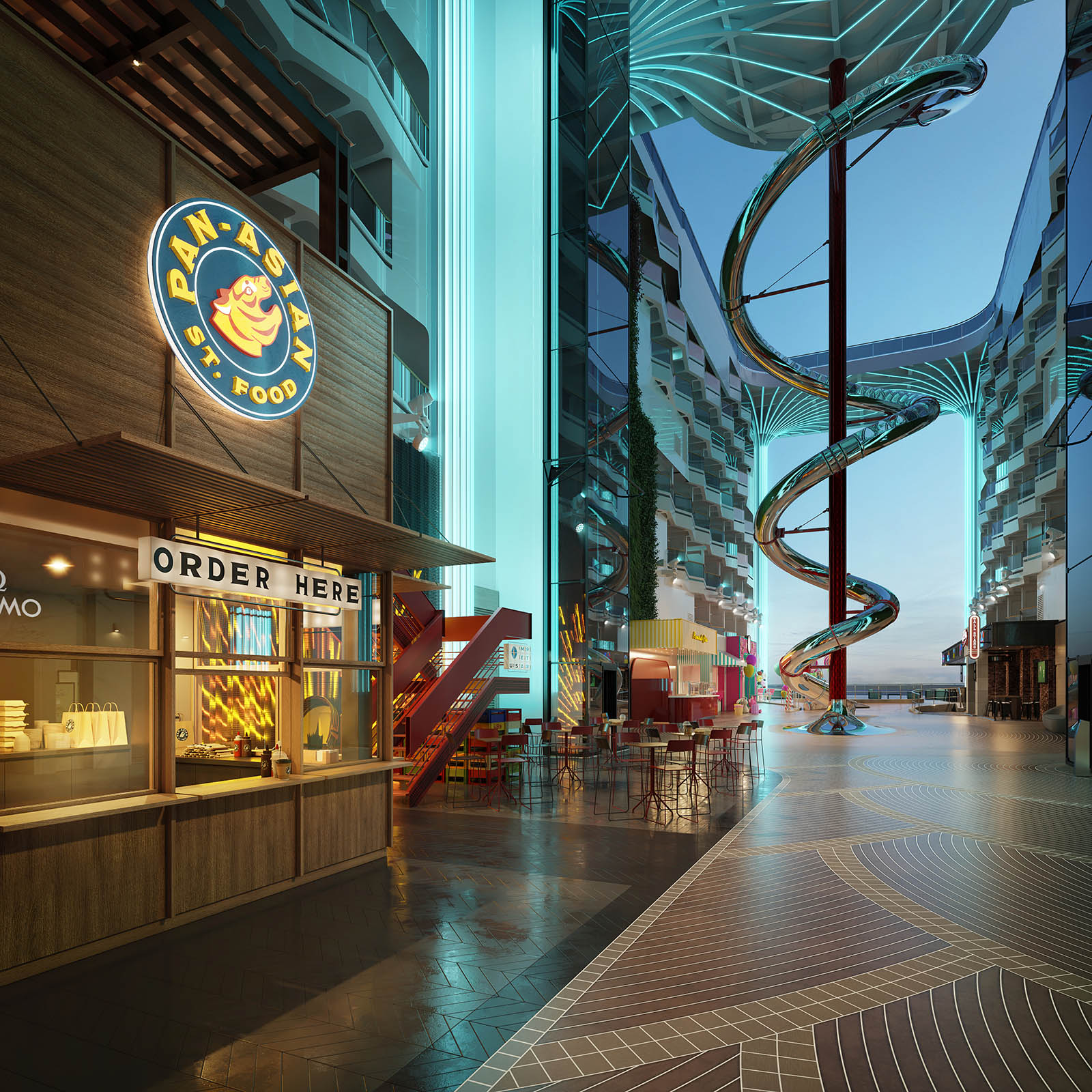 msc world asia pan-asian restaurant