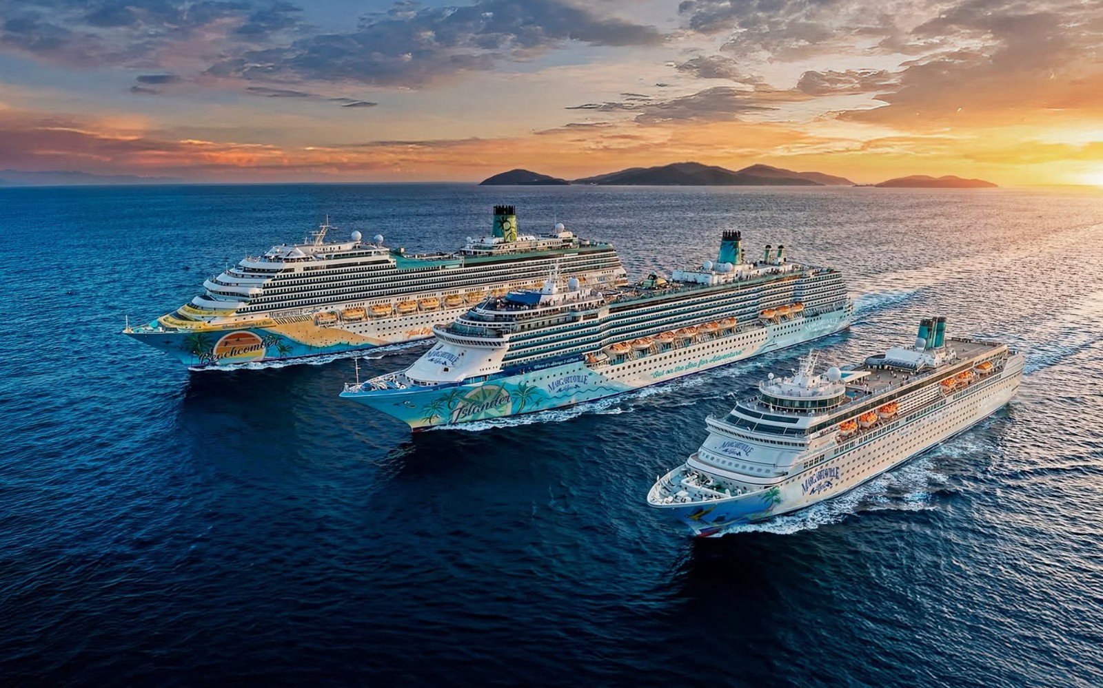 Margaritaville at Sea three-ship gathering