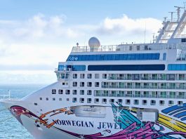 Norwegian Jewel Cruise Ship docked