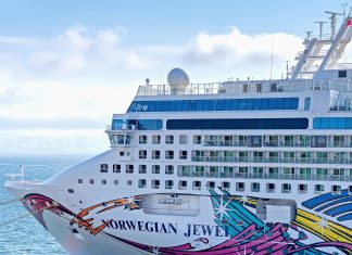 Charleston Cruise Terminal Says Goodbye to Cruise Ships for Good as Norwegian Jewel Sails Away Norwegian Jewel Cruise Ship docked