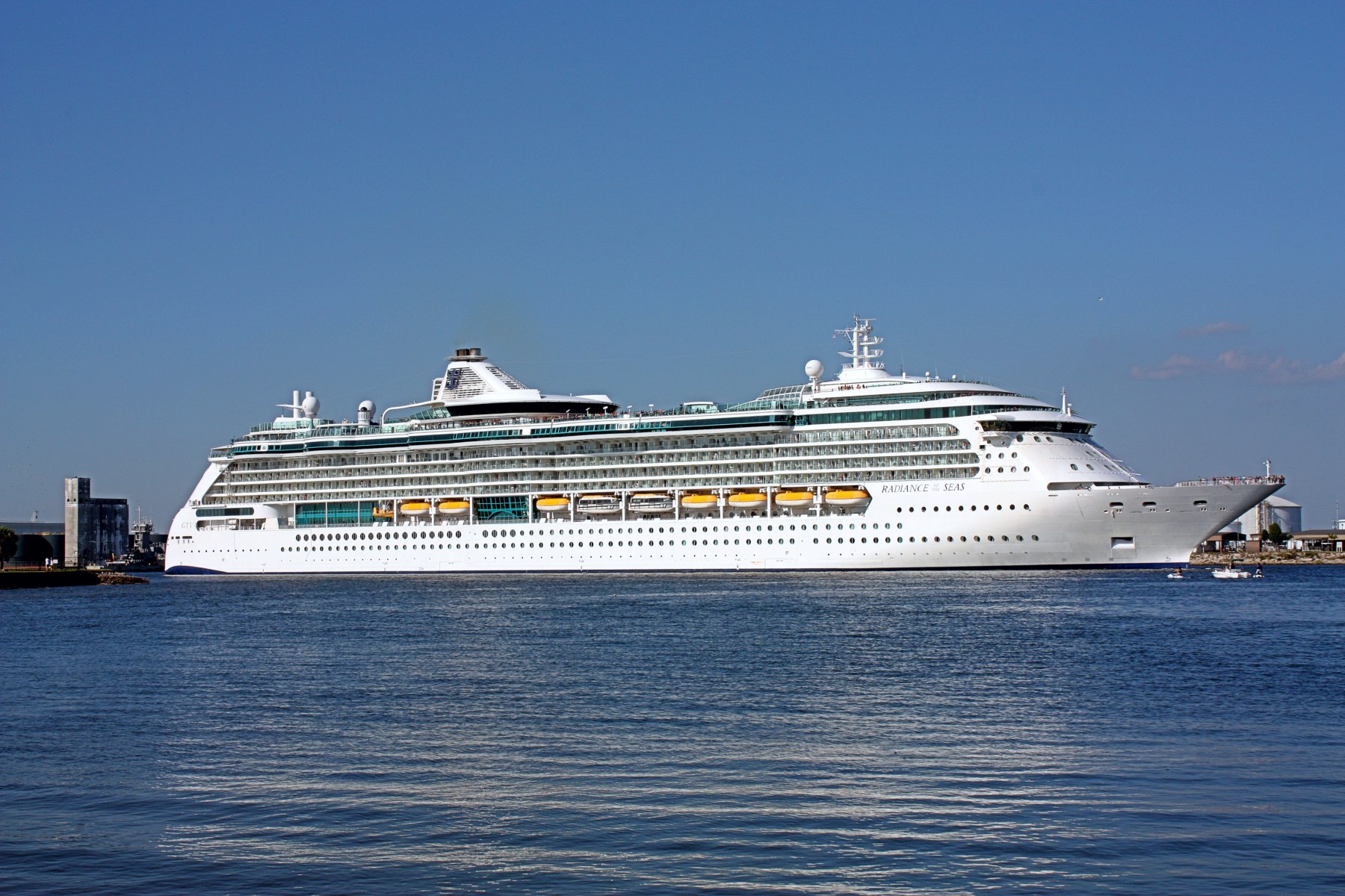 Radiance of the Seas sailing from Tampa, Florida