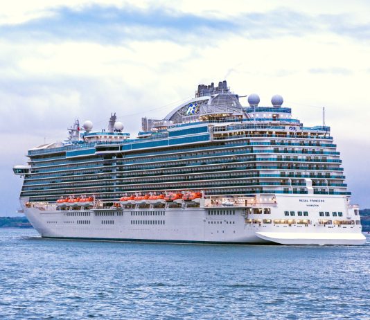 Regal Princess cruise ship