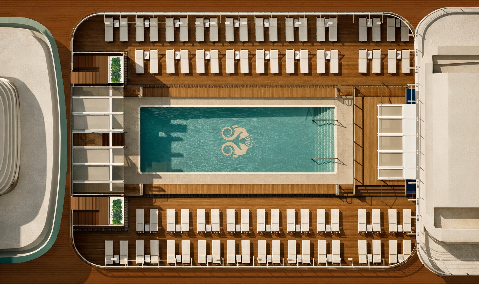 Pool Deck on Crystal Grace