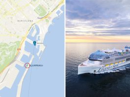 Legend of the Seas arrives in Barcelona