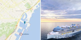 Legend of the Seas arrives in Barcelona
