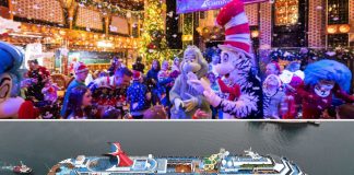 Carnival Brings “Grinchmas in July” Magic to Australia and Queensland Children’s Hospital Carnival Splendor and Grinchmas celebrations on board.