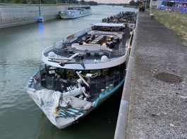 River Cruise Ship Collides with Lock in Vienna, Injuring 14 Passengers River cruise ship accident