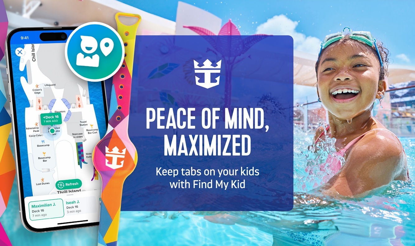 find my kid royal caribbean