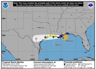 Tropical Storm Bertha