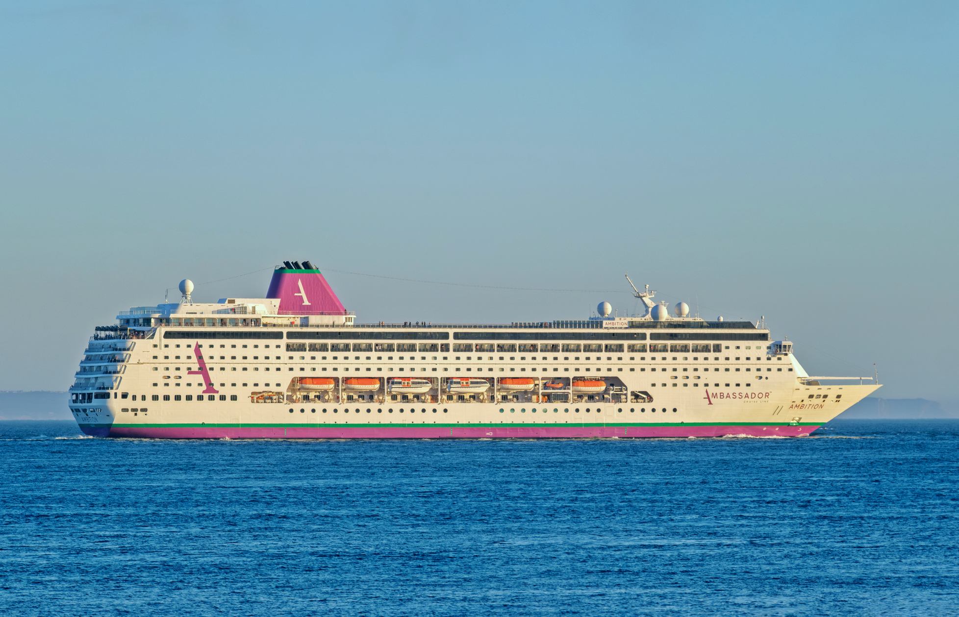Ambassador Cruise Line vessel Ambition