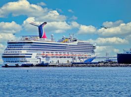 Carnival Radiance in Long Beach CA